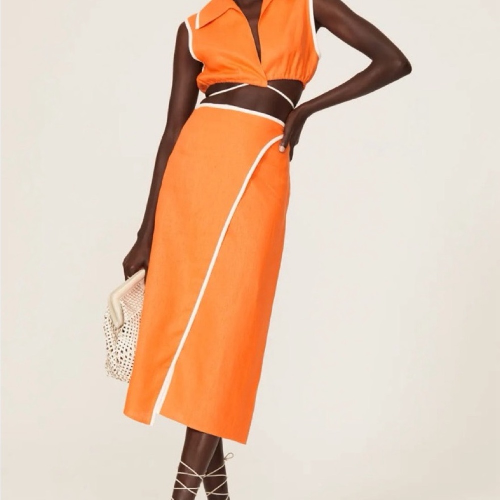 Matthew Bruch Tie Waist Set